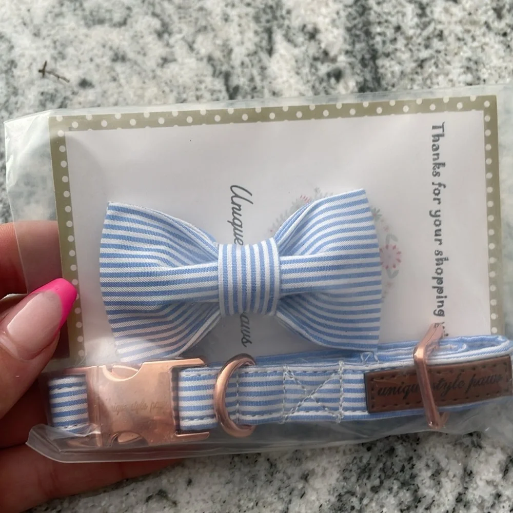 Cat or Dog Bow Tie Collar l NWT